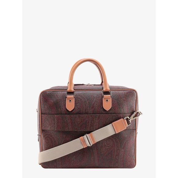 ETRO Briefcase Man Brown Briefcases - Picture 2 of 4